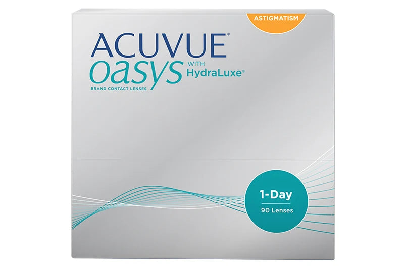 ACUVUE OASYS 1-Day with Hydraluxe Technology for ASTIGMATISM